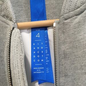 kit and ace Jackets & Coats - Kit And Ace Bomber Jacket Jordan Zip Up kit and ace Jackets & Coats - Kit And Ace Bomber Jacket Jordan Zip Up